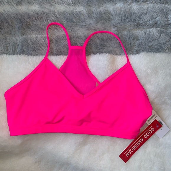 Good American Other - Good American nwt hot pink the barely there bralet